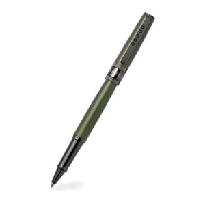 Rebel Collection Garrison Green Rollerball Pen with Gunmetal Trim