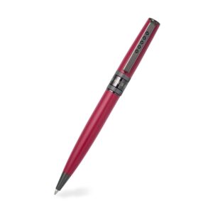 Rebel “Jewellers Rouge” Ballpoint Pen – Gunmetal Trim