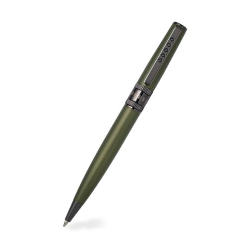 Rebel Collection Garrison Green Ballpoint Pen with Gunmetal Trim