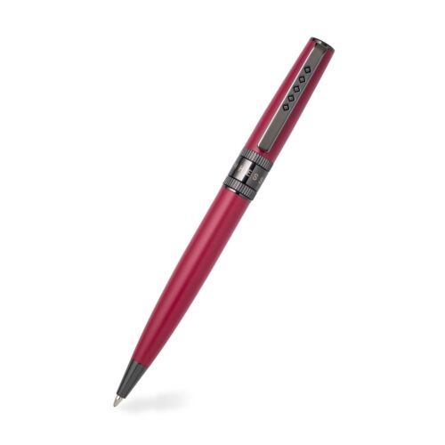 Rebel “Jewellers Rouge” Ballpoint Pen – Gunmetal Trim